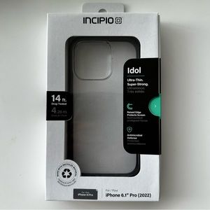 Incipio iPhone 14 Pro Bumper Case in Black